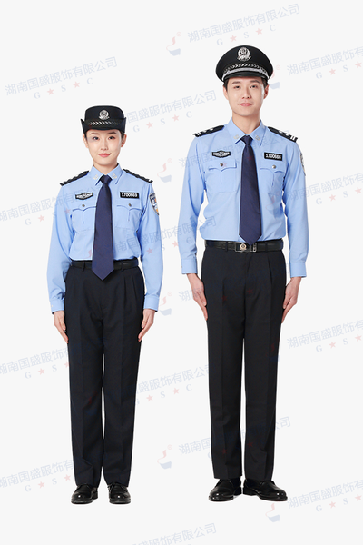公安长袖制式衬衣